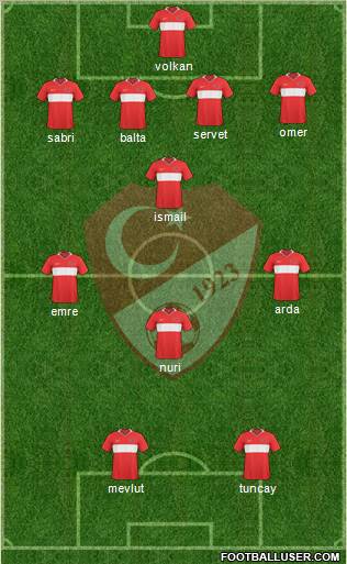 Turkey Formation 2010