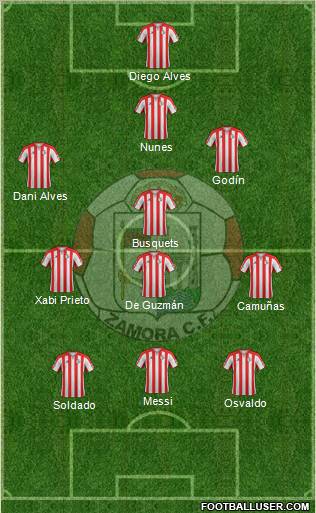 Zamora C.F. Formation 2010