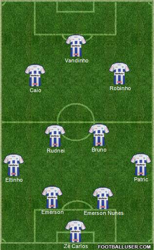 Avaí FC Formation 2010