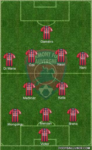 Clermont Foot Auvergne 63 Formation 2010