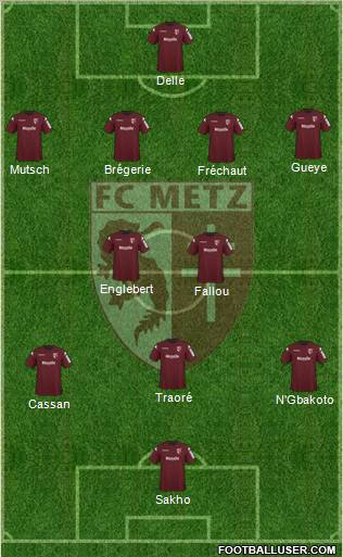Football Club de Metz Formation 2010