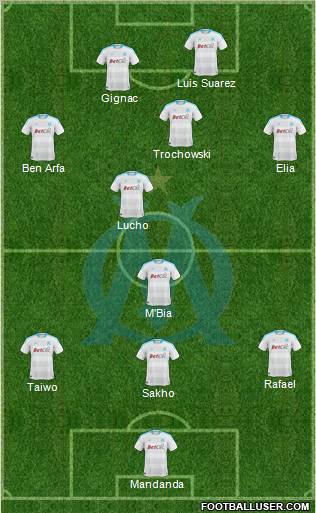 Olympique de Marseille Formation 2010