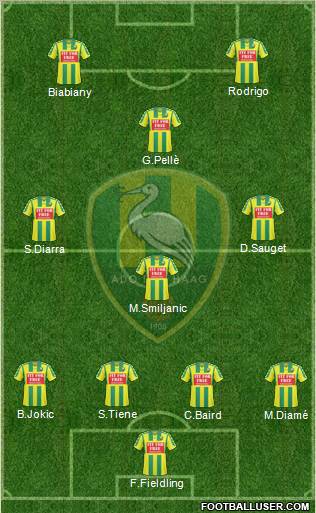 ADO Den Haag Formation 2010