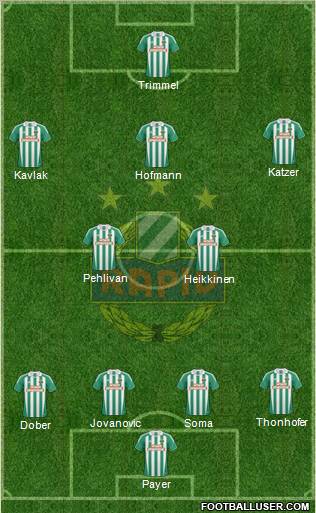 SK Rapid Wien Formation 2010