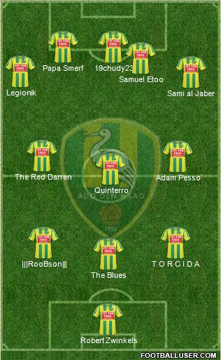 ADO Den Haag Formation 2010