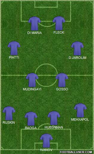 Pro Evolution Soccer Team Formation 2010