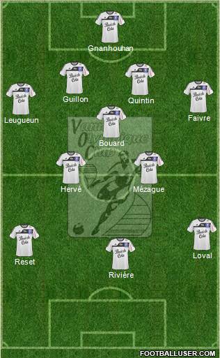Vannes Olympique Club Formation 2010