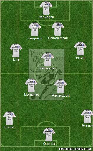 Vannes Olympique Club Formation 2010