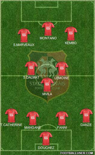 Stade Rennais Football Club Formation 2010