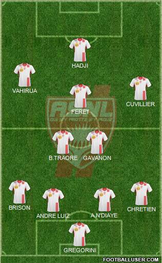 A.S. Nancy Lorraine football formation