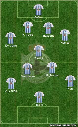 R.C. Deportivo de La Coruña S.A.D. Formation 2010