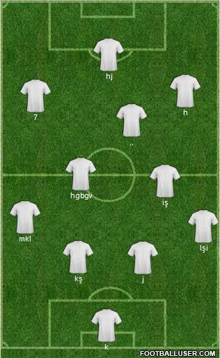Pro Evolution Soccer Team Formation 2010