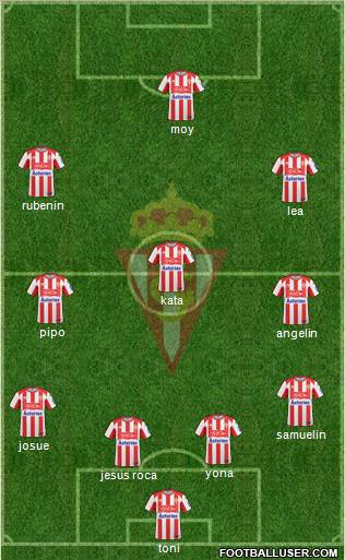 Real Sporting S.A.D. Formation 2010