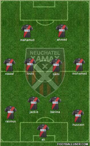 Neuchâtel Xamax FC Formation 2010