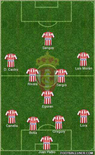 Real Sporting S.A.D. Formation 2010