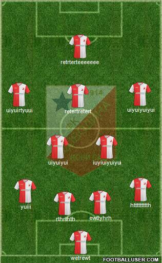 FK Vojvodina Novi Sad Formation 2010