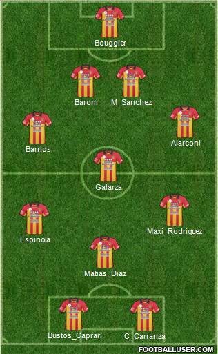 Boca Unidos Formation 2010