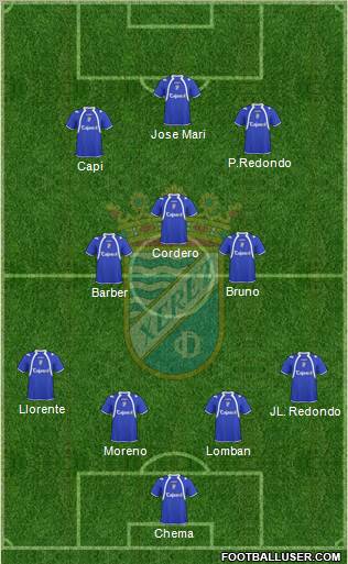 Xerez C.D., S.A.D. Formation 2010