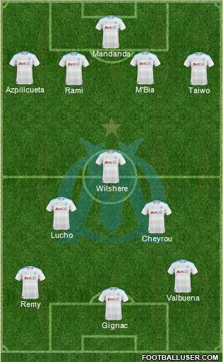 Olympique de Marseille Formation 2010