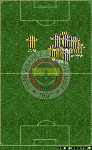 Fenerbahçe SK Formation 2010