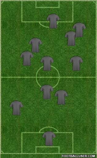 Pro Evolution Soccer Team Formation 2010