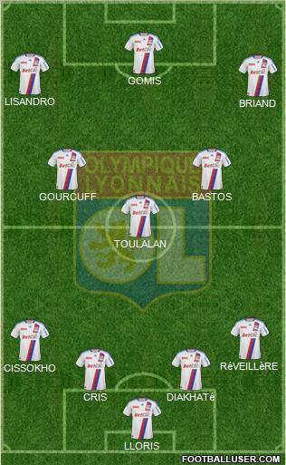 Olympique Lyonnais Formation 2010