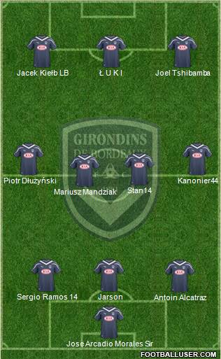 FC Girondins de Bordeaux Formation 2010