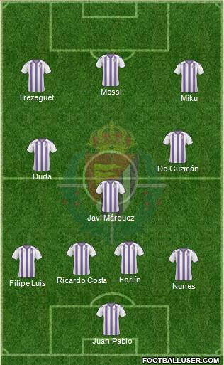 R. Valladolid C.F., S.A.D. Formation 2010