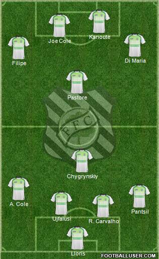 Figueirense FC Formation 2010