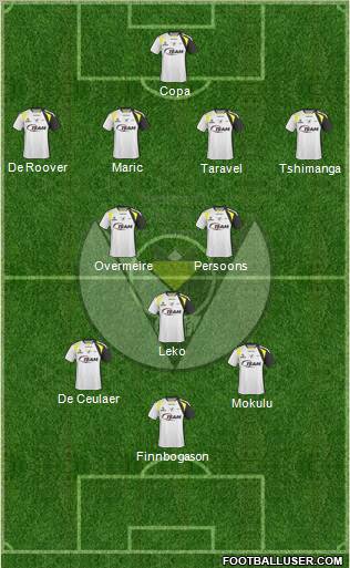 Sporting Lokeren OVl Formation 2010