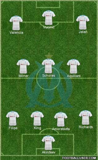 Olympique de Marseille Formation 2010