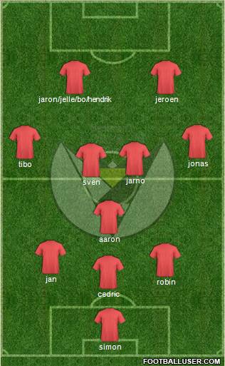 Sporting Lokeren OVl Formation 2010