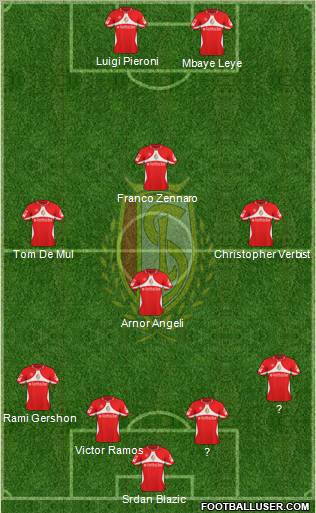 R Standard de Liège Formation 2010
