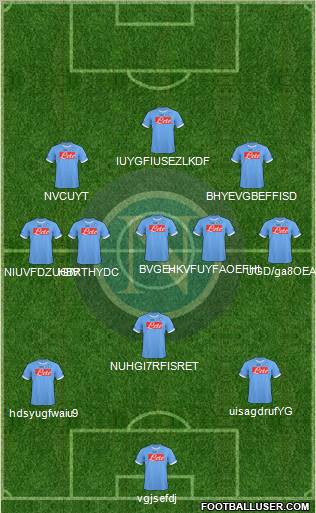 Napoli football formation