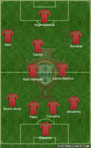 Portugal Formation 2010