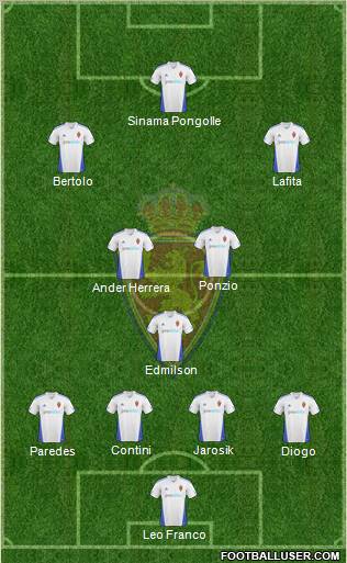 R. Zaragoza S.A.D. Formation 2010