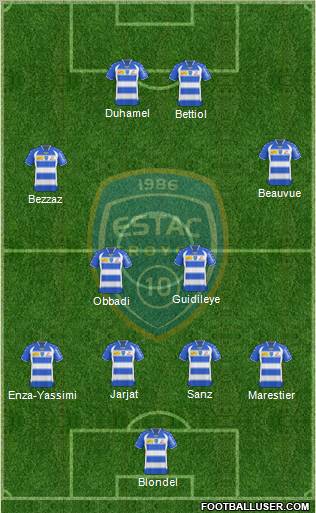 Esperance Sportive Troyes Aube Champagne Formation 2010