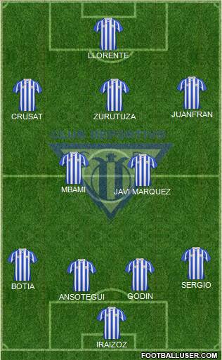 C.D. Leganés S.A.D. football formation