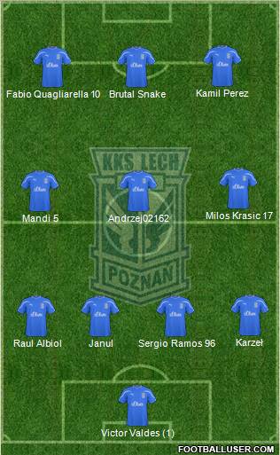 Lech Poznan Formation 2010