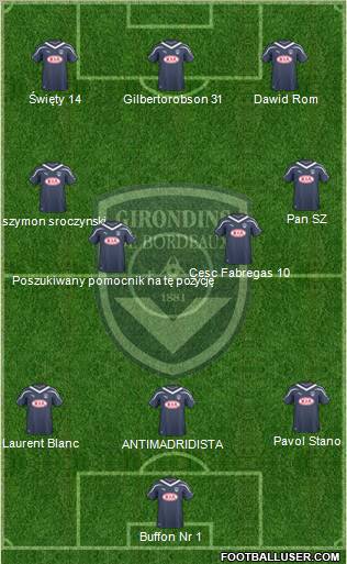 FC Girondins de Bordeaux Formation 2010