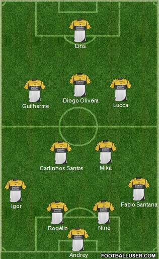 Criciúma EC Formation 2010