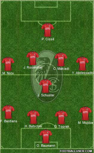 SC Freiburg Formation 2010