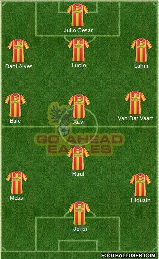 Go Ahead Eagles Formation 2010