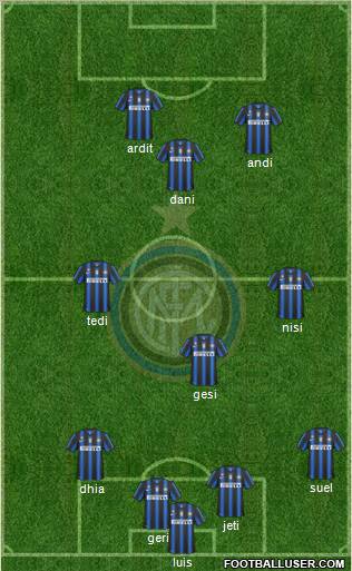 F.C. Internazionale Formation 2010