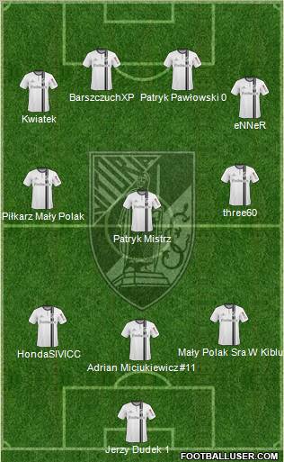 Vitória Sport Club Formation 2010