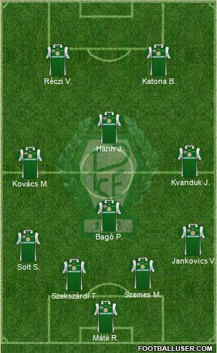 Paksi SE Formation 2010