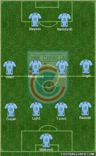 HNK Cibalia Formation 2010