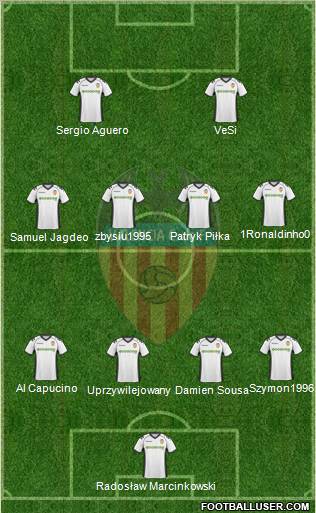 Valencia C.F., S.A.D. Formation 2010