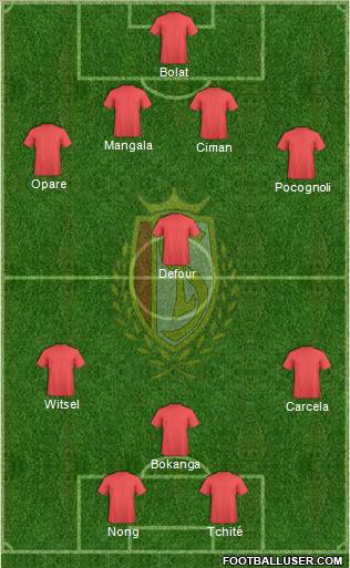 R Standard de Liège Formation 2010