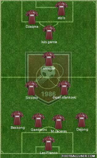 Reggina Formation 2010